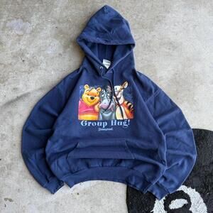 Vintage 90s Disneyland Group Hug Hoodie